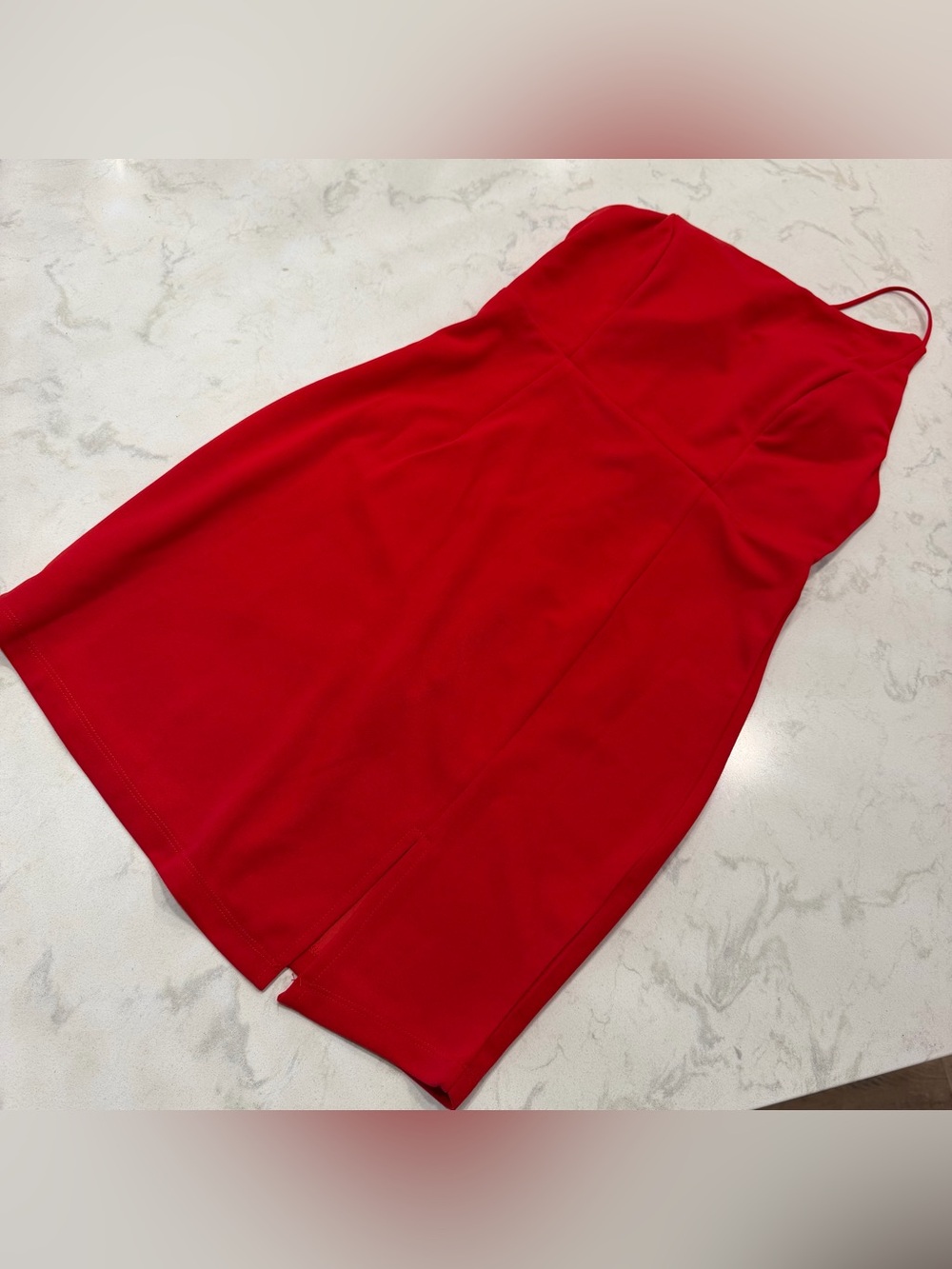 Red One Shoulder Dress Princess Polly